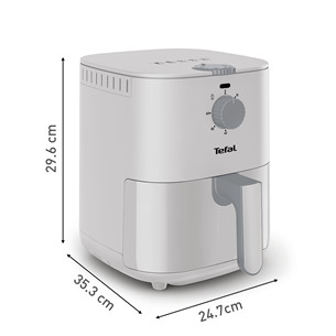 Tefal Easy Fry Essential 3.5 L, pilka - Karšto oro gruzdintuvė