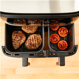 Tefal Dual Easy Fry & Grill Air Fryer, 8,3 l, nerūdijantis plienas - Karšto oro gruzdintuvė