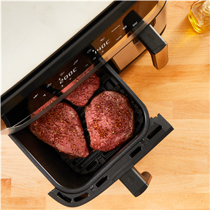 Tefal Dual Easy Fry & Grill Air Fryer, 8,3 l, nerūdijantis plienas - Karšto oro gruzdintuvė