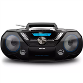 Magnetola Philips AZB798T, FM, DAB+, Bluetooth, USB, CD, cassette, black