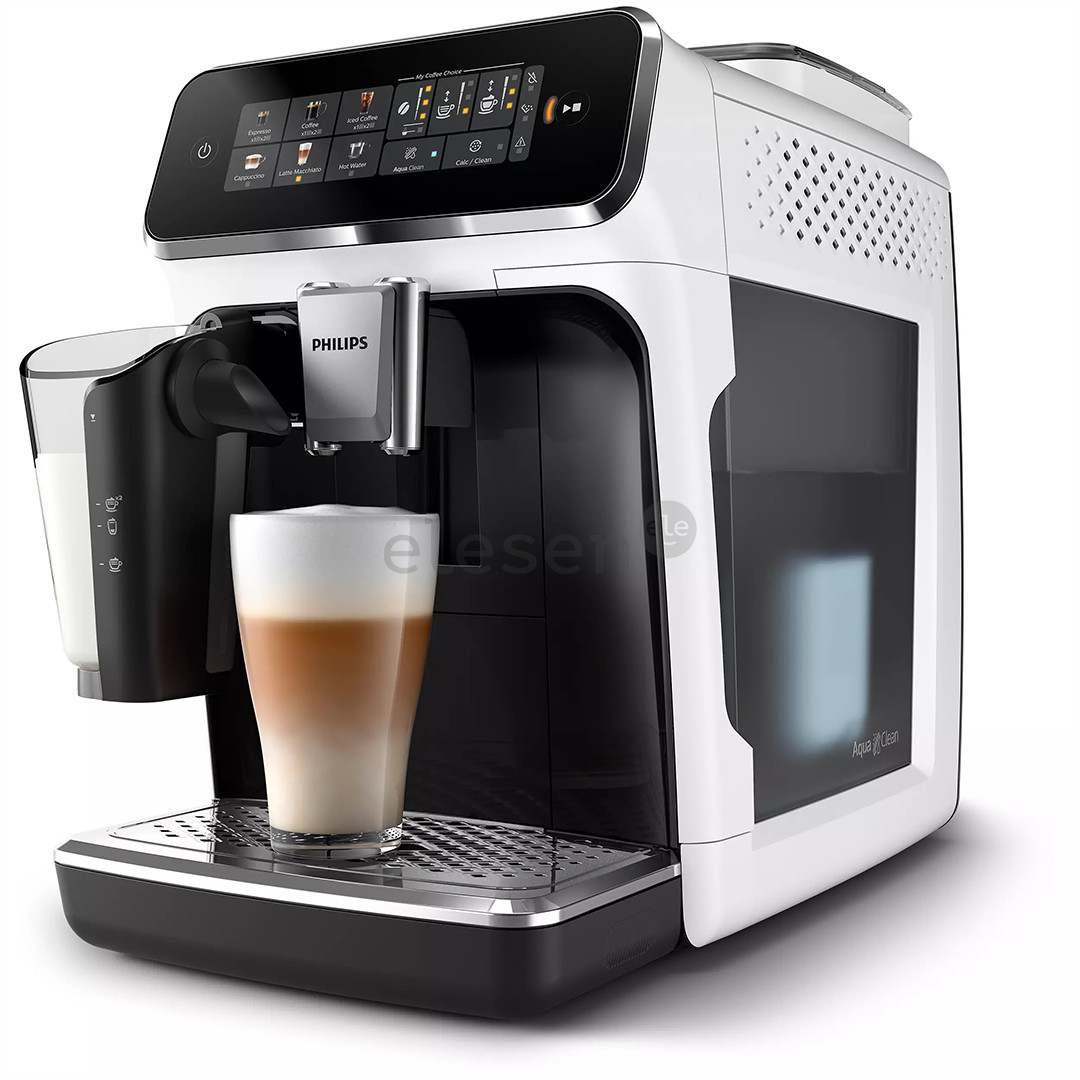 Philips LatteGo Series 3300, baltas - Kavos aparatas