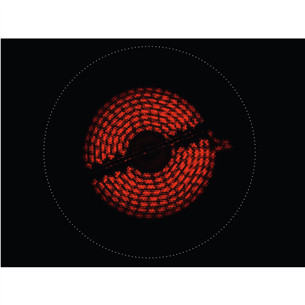 AEG, ширина 59 см, без рамы, черный - Интегрируемая керамическая варочная панель