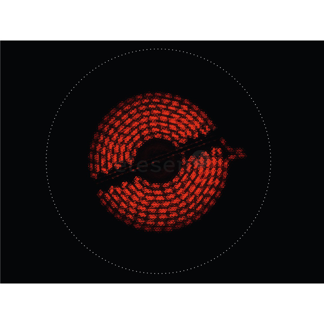 AEG, ширина 29 см, без рамы, черный - Интегрируемая керамическая варочная панель