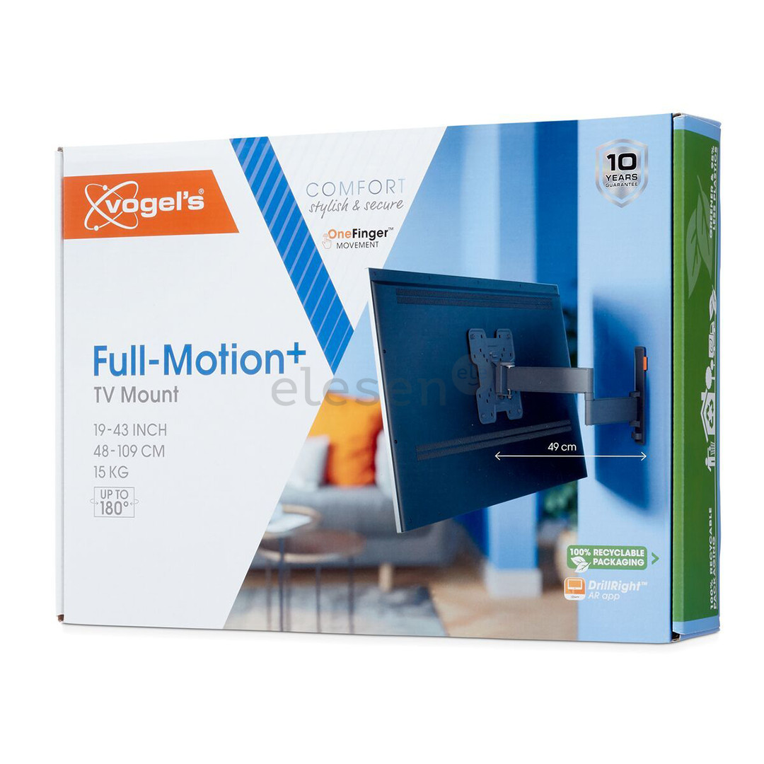 Vogel's Full-Motion, 19"-43", черный - Настенное крепление для телевизора Товар - TVM3243