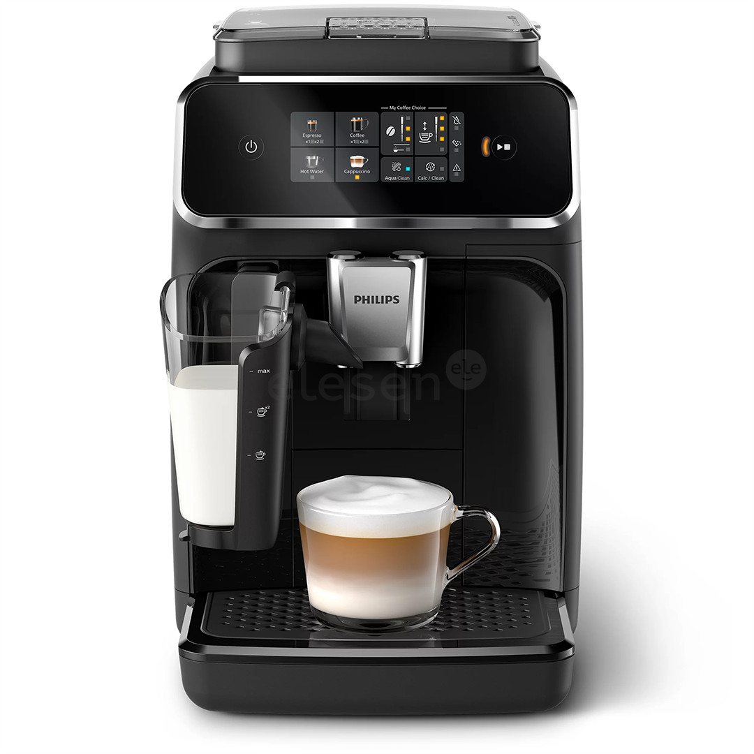Kavos aparatas Philips LatteGo Series 2300, glossy black