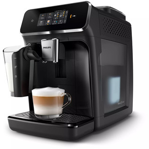 Kavos aparatas Philips LatteGo Series 2300, glossy black