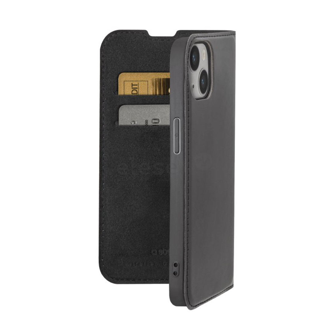 SBS Book Wallet Lite Case, iPhone 15 Plus, black - Wallet Cover Item - TEBKLITEIP1567K