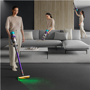 Dyson Gen5detect Absolute, violetinis - Dulkių siurblys