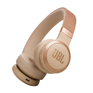 JBL Live 670NC, adaptive noise-cancelling, sand - Wireless on-ear headphones Item - JBLLIVE670NCSAT JBLLIVE670NCSAT