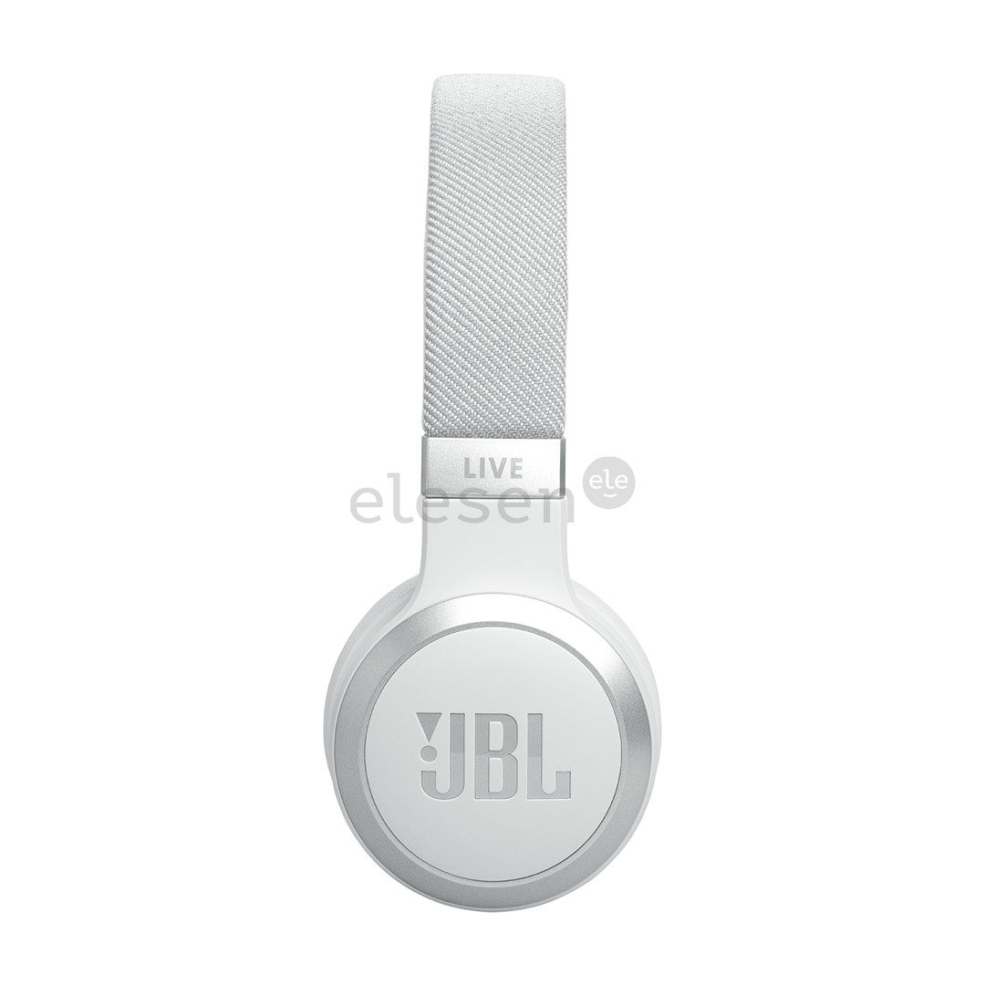 JBL Live 670NC, prisitaikantis triukšmo slopinimas, baltos - Belaidės ausinės
