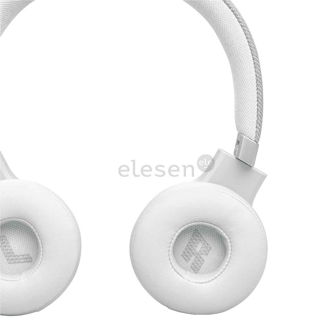 JBL Live 670NC, prisitaikantis triukšmo slopinimas, baltos - Belaidės ausinės