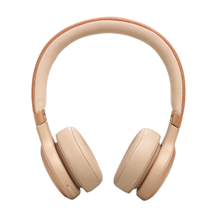 Ausinės JBL Live 670NC, adaptive noise-cancelling, sand, belaidės Prekė - JBLLIVE670NCSAT