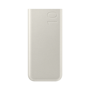 Samsung Battery Pack, 10 000 мАч, 25 Вт, 2x USB-C, бежевый - Внешний аккумулятор Товар - EB-P3400XUEGEU EB-P3400XUEGEU
