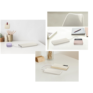 Išorinė baterija Samsung Battery Pack, 10 000 mAh, 25 W, 2x USB-C, beige Prekė - EB-P3400XUEGEU