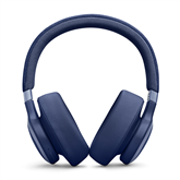 Ausinės JBL Live 770NC, adaptive noise-cancelling, blue, belaidės Prekė - JBLLIVE770NCBLU