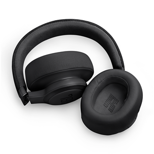 Belaidės ausinės JBL Live 770NC, adaptive noise-cancelling, black Prekė - JBLLIVE770NCBLK