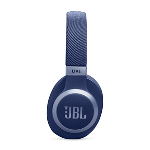 Ausinės JBL Live 770NC, adaptive noise-cancelling, blue, belaidės Prekė - JBLLIVE770NCBLU