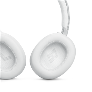 JBL Live 770NC, adaptive noise-cancelling, white - Ausinės, belaidės Prekė - JBLLIVE770NCWHT