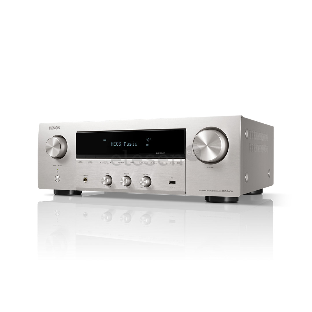 Denon DRA-900H, 2-channels, 8K, HEOS, silver - Receiver