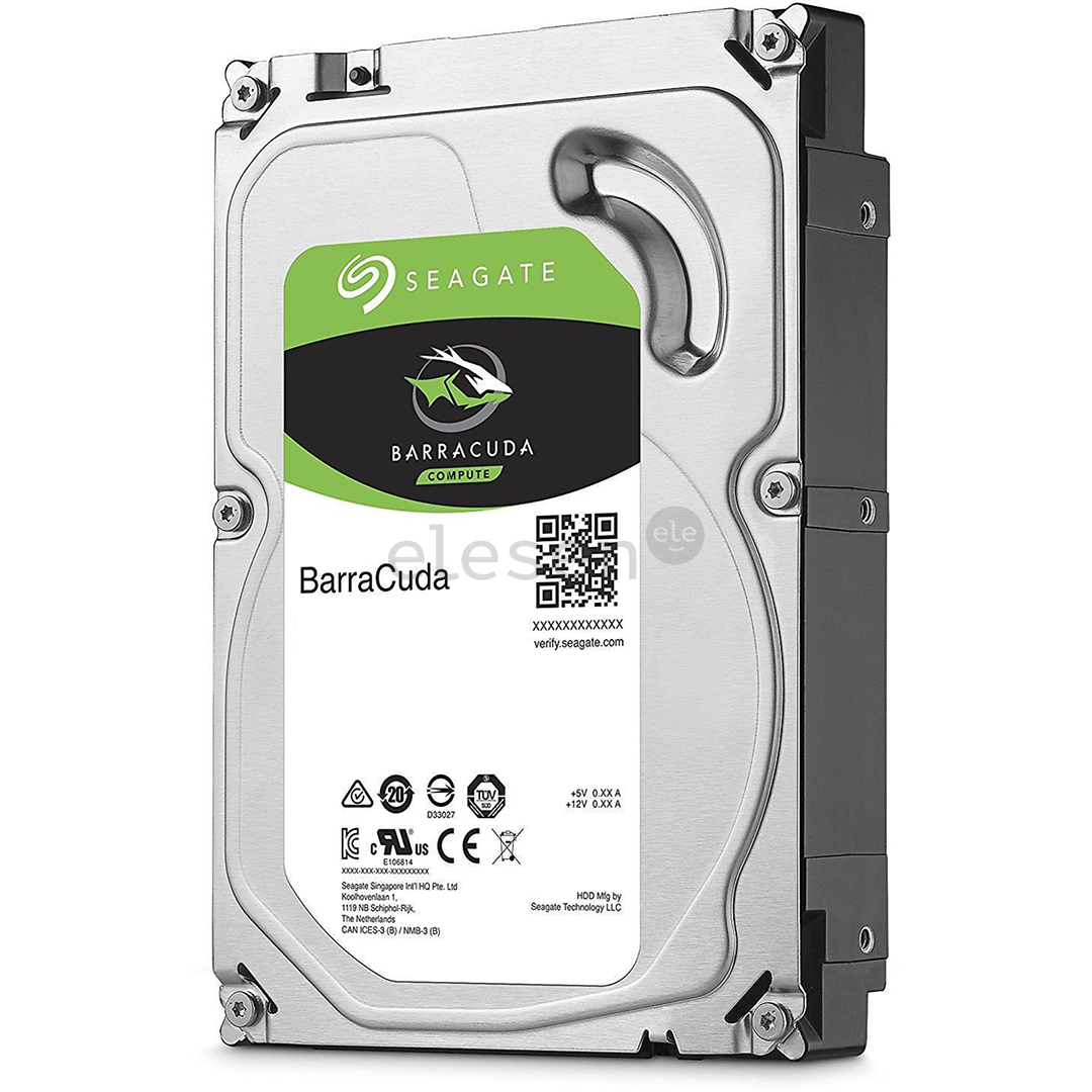 Seagate BarraCuda, 4 TB, 5400rpm, 3,5" - HDD Kietasis diskas
