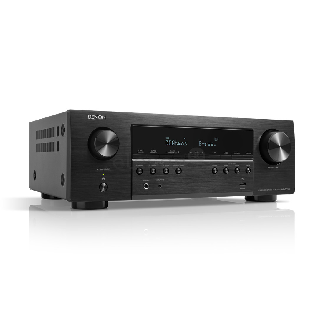 Denon AVR-S770H, 7.2, черный - Ресивер