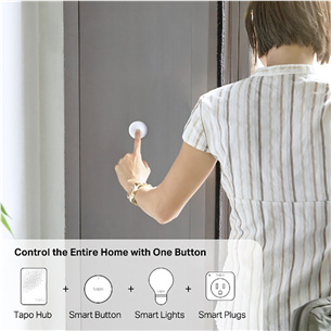 Išmanusis mygtukas TP-Link Tapo Smart Button S200B, white Prekė - TAPOS200B
