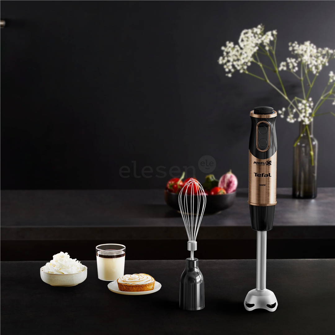 Tefal Quickchef 3-in-1 Coppertinto, черный/медный - Погружной блендер