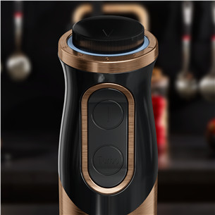 Tefal Quickchef 3-in-1 Coppertinto, черный/медный - Погружной блендер