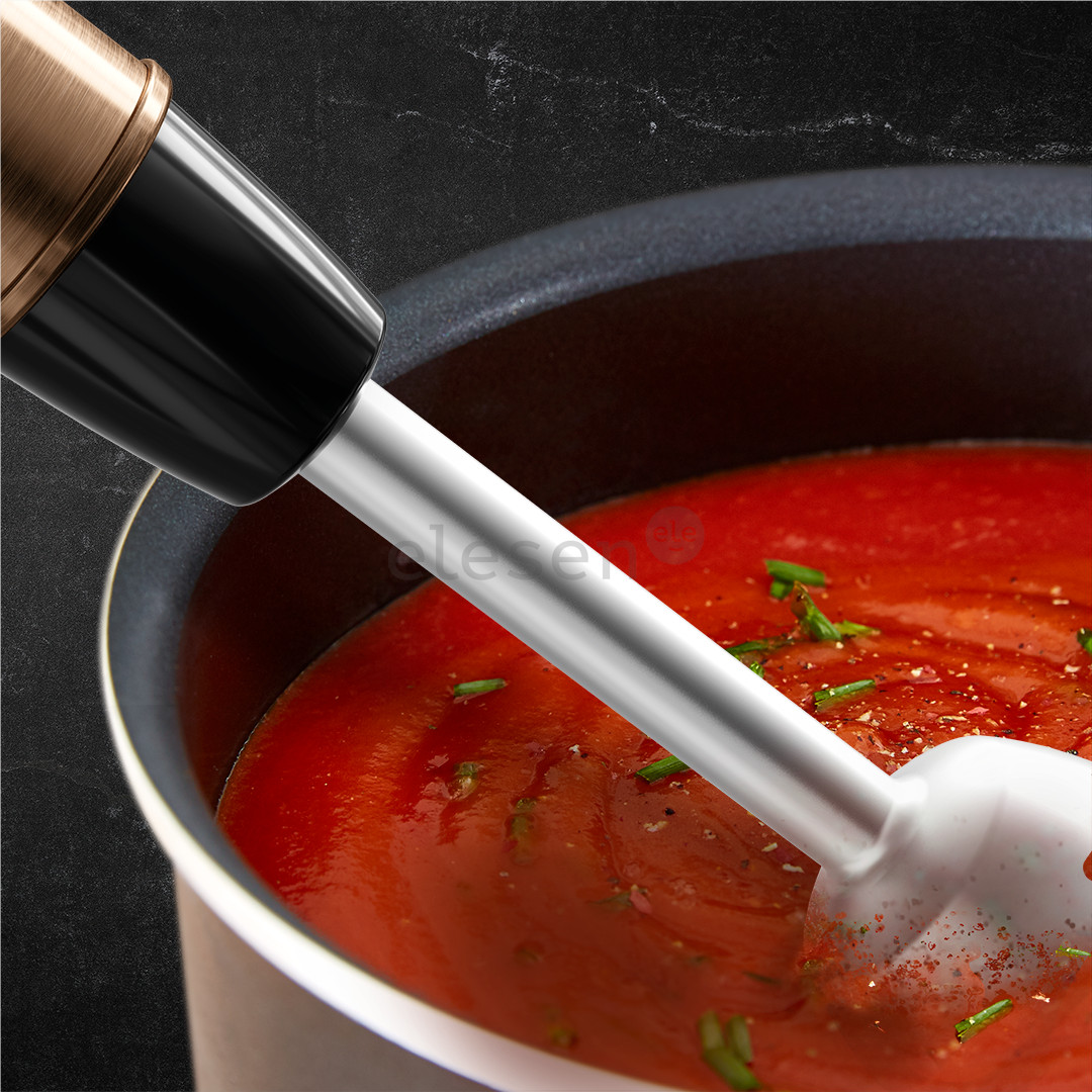 Tefal Quickchef 3-in-1 Coppertinto, черный/медный - Погружной блендер