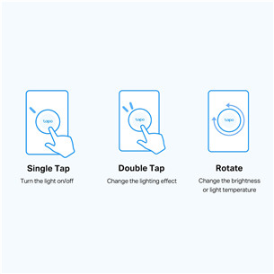 TP-Link Tapo Smart Dimmer Switch S200D, белый - Умный переключатель Товар - TAPOS200D
