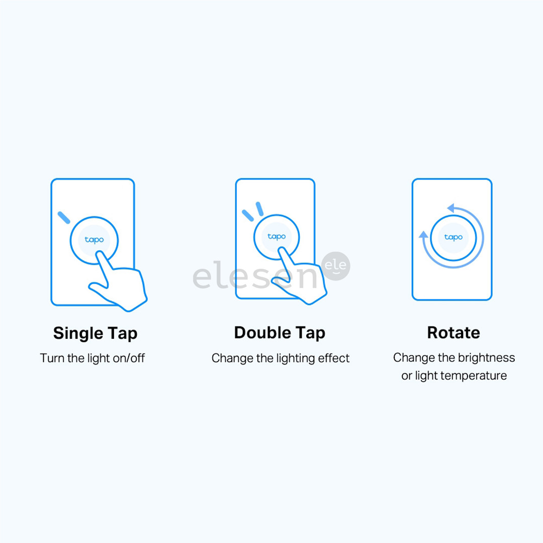 TP-Link Tapo Smart Dimmer Switch S200D, белый - Умный переключатель Товар - TAPOS200D