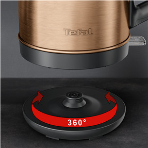 Tefal Coppertinto, 2400 W, copper/black - Kettle Item - KI280G10