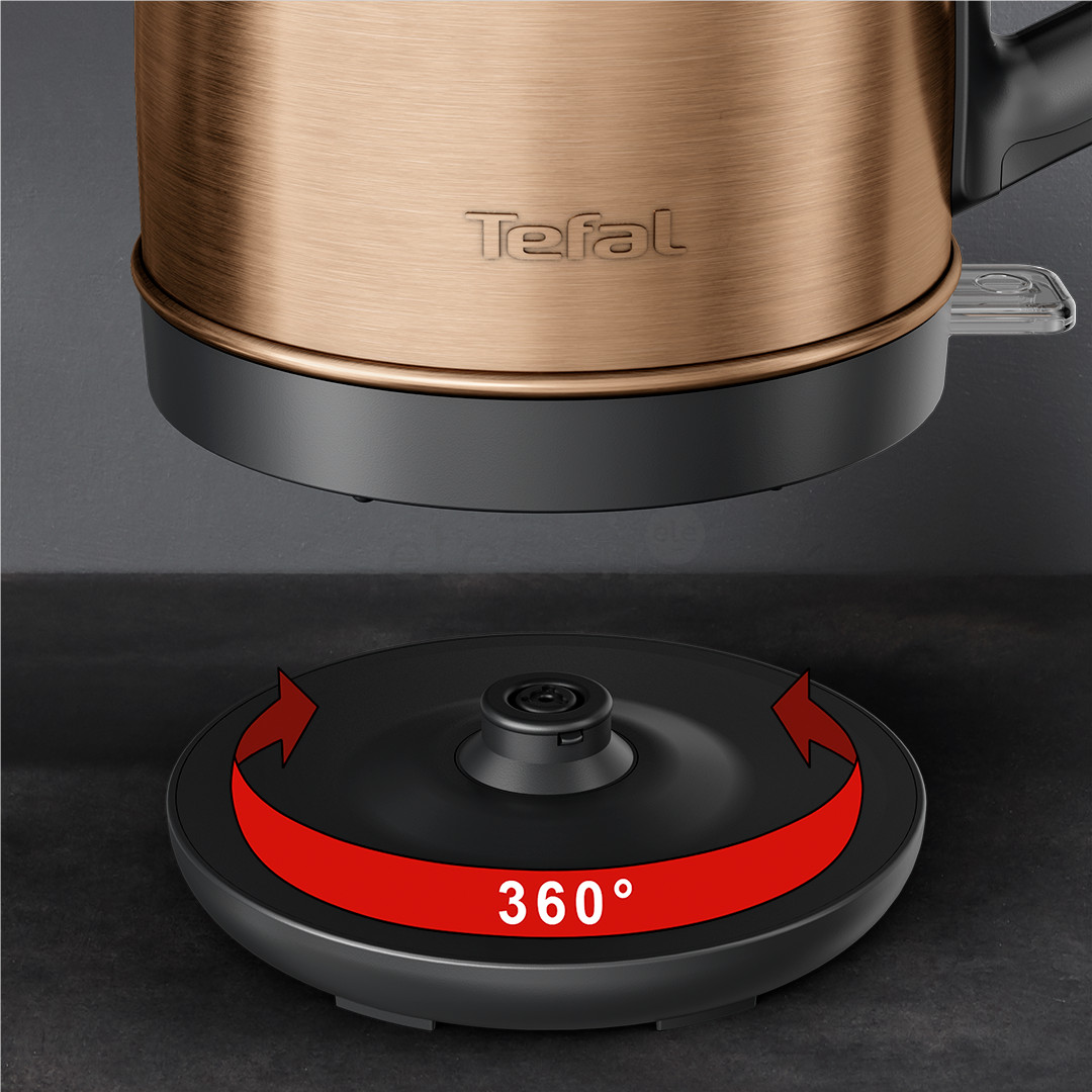 Tefal Coppertinto, 2400 W, copper/black - Kettle Item - KI280G10