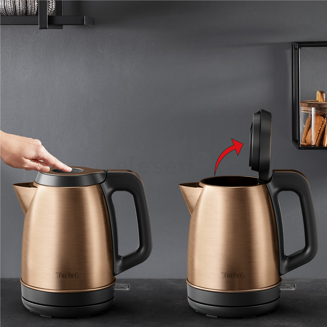 Tefal Coppertinto, 2400 W, copper/black - Kettle Item - KI280G10