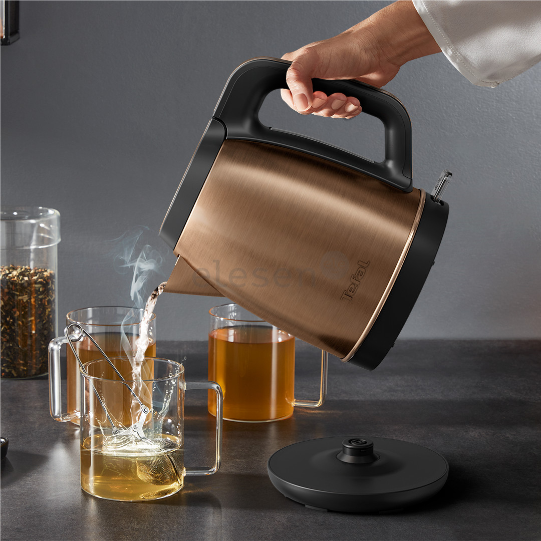 Tefal Coppertinto, 2400 W, copper/black - Kettle Item - KI280G10