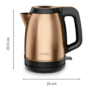 Tefal Coppertinto, 2400 W, copper/black - Kettle Item - KI280G10