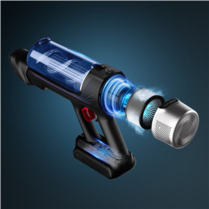 Tefal X-Force Flex 9.60, Aqua, синий - Беспроводной пылесос