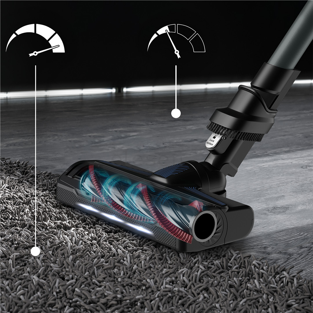 Tefal XForce Flex 9.60 Aqua, juodas - Belaidis dulkių siurblys