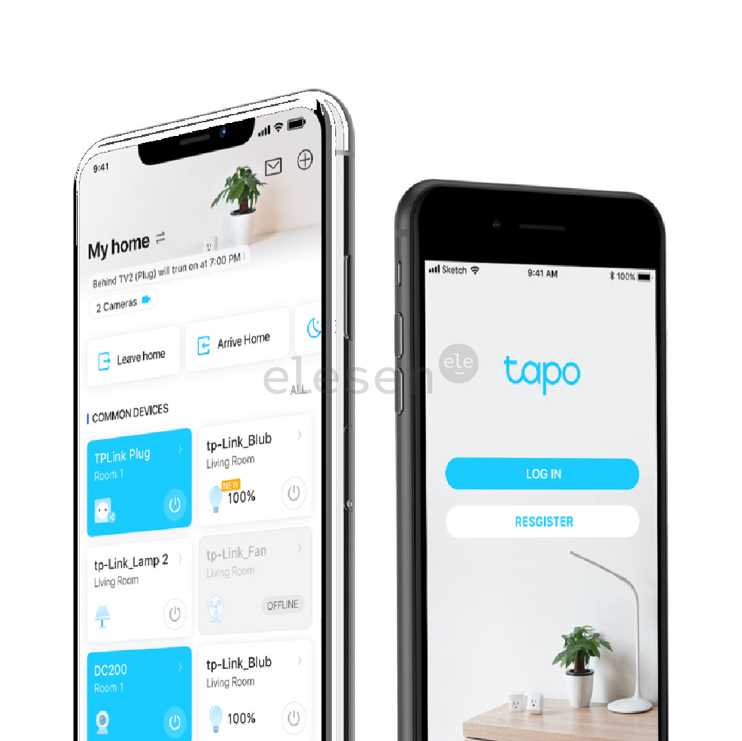 TP-Link Tapo C500, 1080p, 360°, WiFi, balta/juoda - Lauko kamera