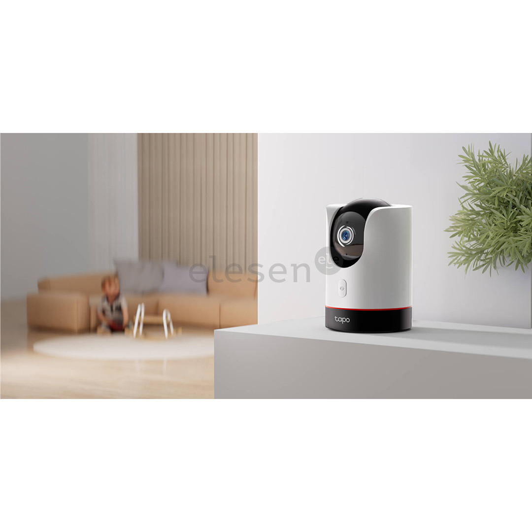 TP-Link Tapo C225, 2K, 360°, WiFi, balta/juoda - Stebėjimo kamera