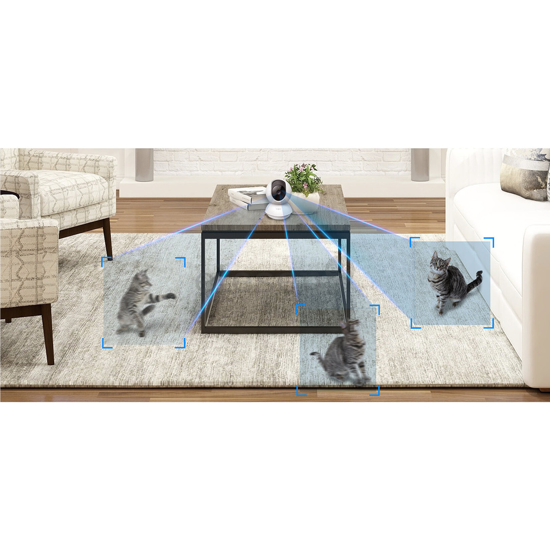 TP-Link Tapo C200, 1080p, 360º, WiFi, white - Home security camera