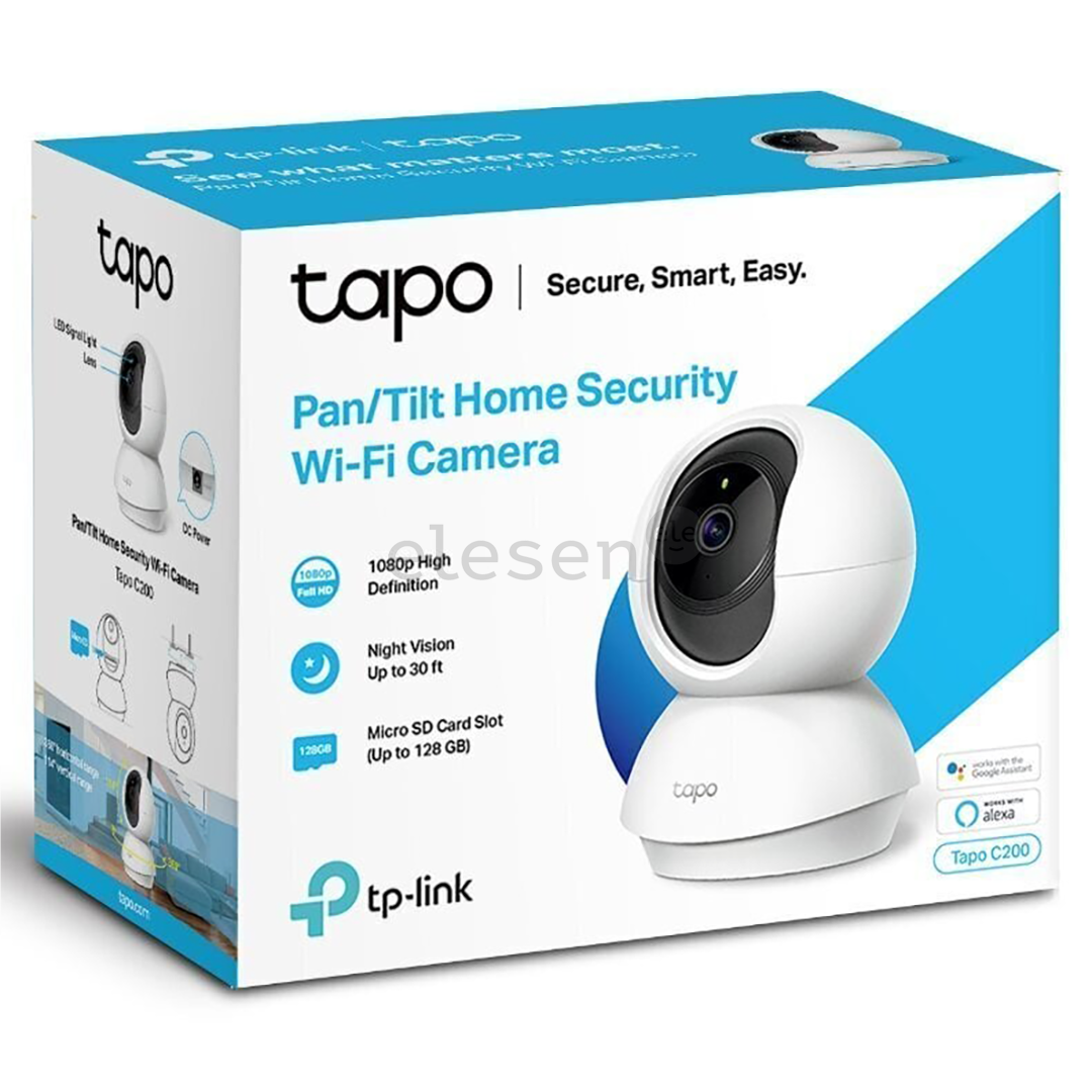 TP-Link Tapo C200, 1080p, 360º, WiFi, white - Home security camera