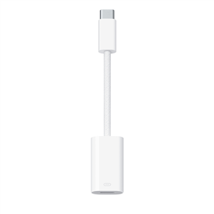 Adapteris Apple USB-C - Lightning, white Prekė - MUQX3ZM/A MUQX3ZM/A