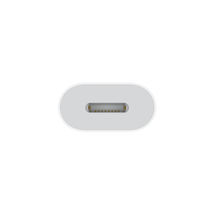 Adapteris Apple USB-C - Lightning, white Prekė - MUQX3ZM/A