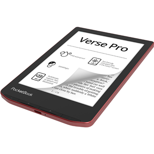 Elektroninė skaityklė PocketBook Verse Pro, passion red Prekė - PB634-3-WW