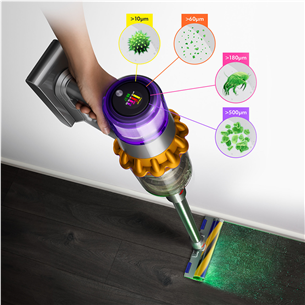 Dyson V15 Detect Absolute (2023), серый - Беспроводной пылесос Товар - V15DETECABSOLUT-2023