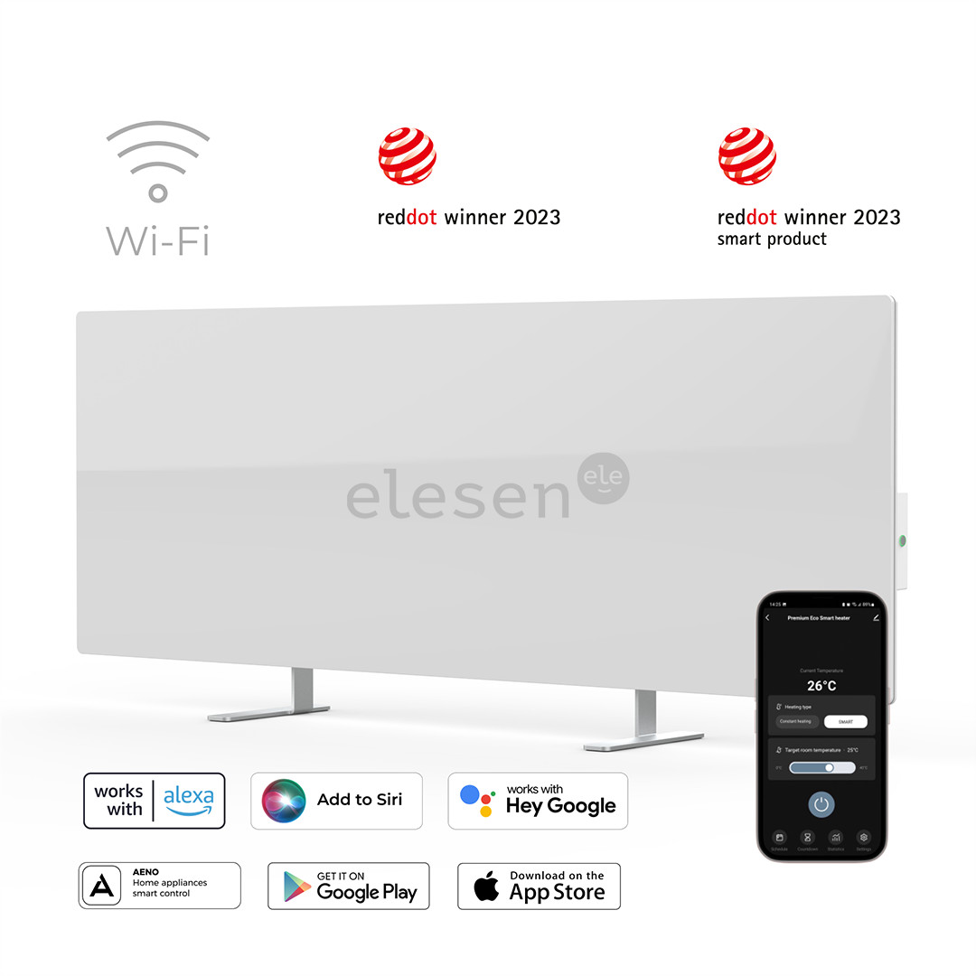 Aeno, 700+ W, baltas - Šildytuvas