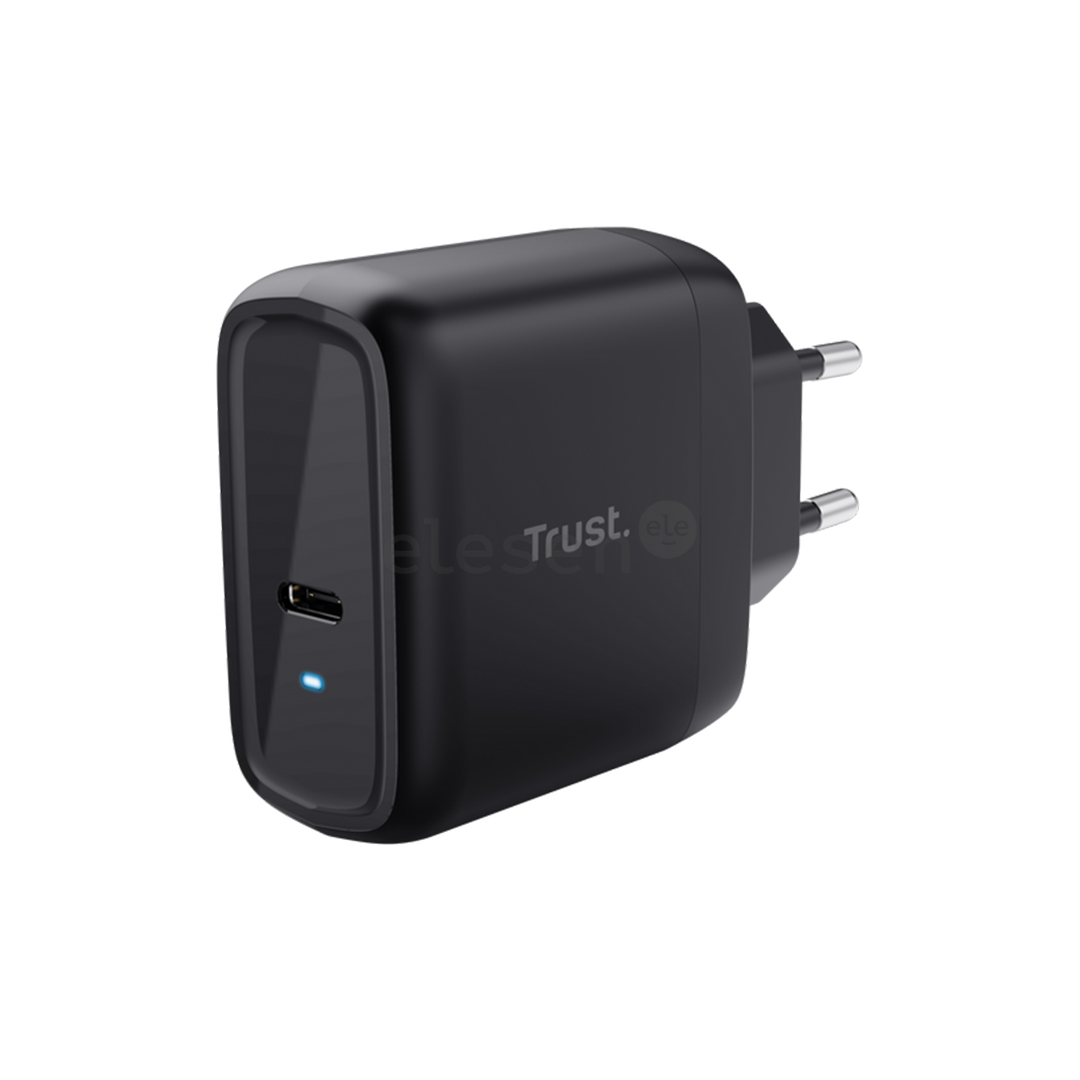 Trust Maxo, 65W, USB-C, black - Power adapter Item - 24817