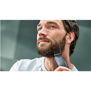 Philips Beardtrimmer series 5000, juoda - Barzdaskutė