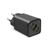 Adapteris SBS GaN charger with Power Delivery, 65 W, black Prekė - TETRGANUSB2C65W